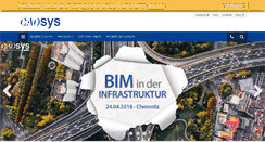 Desktop Screenshot of cadsys.de